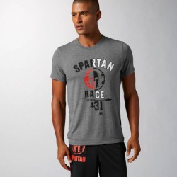 Pánské tričko Reebok Spartan SS GRAPH T