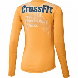 Reebok CrossFit triko LS BURNOUT GRAPHIC T B4523