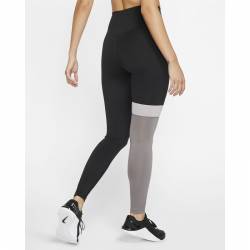 Woman Tight Nike One 7/8 black-grey