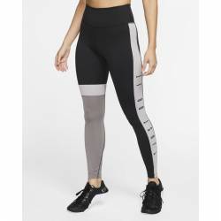 Woman Tight Nike One 7/8 black-grey