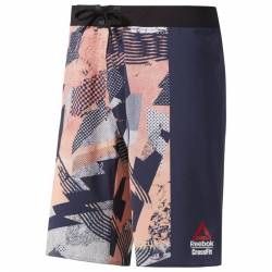 Pánské šortky Reebok CrossFit Epic Cordlock- Print - DY8434