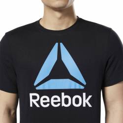 Man T-Shirt QQR- Reebok Stacked - DY7823