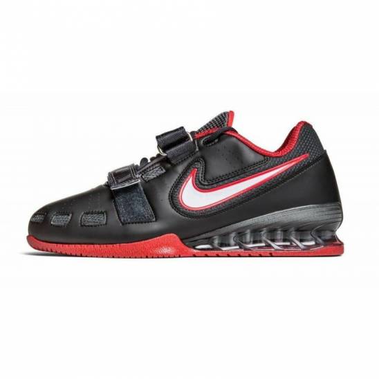 experimental Instalar en pc Morgue Nike Romaleos 2 Weightlifting Shoes - Black / Red - WORKOUT.EU