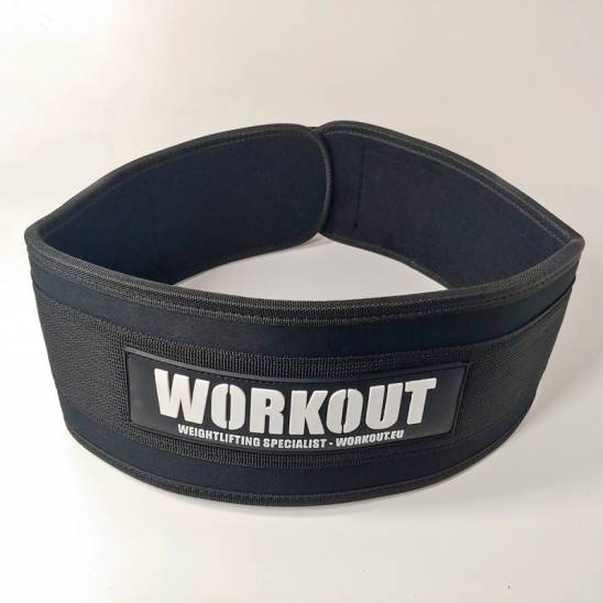 Vzpěračský opasek Nylon WORKOUT - 12 cm