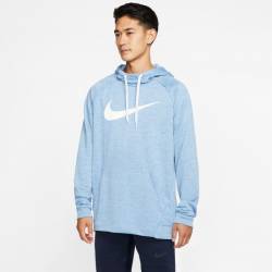 Man hoodie M NK DRY HOODIE PO SWOOSH - blue