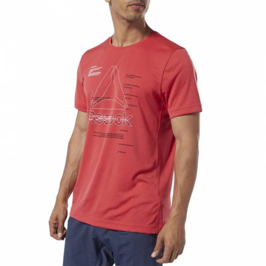 Pánské tričko WOR POLY GRAPHIC SS TEE - EJ6333