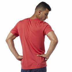 Man T-Shirt WOR POLY GRAPHIC SS TEE - EJ6333