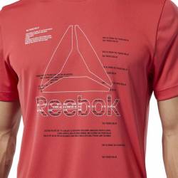 Man T-Shirt WOR POLY GRAPHIC SS TEE - EJ6333