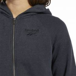 Woman hoodie TE Textured Logo FullZip - FJ2732