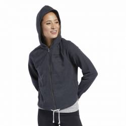 Woman hoodie TE Textured Logo FullZip - FJ2732