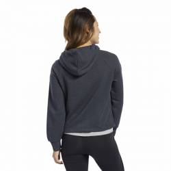 Woman hoodie TE Textured Logo FullZip - FJ2732