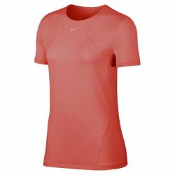 Woman T-Shirt W NP 365 TOP SS ESSENTIAL - red