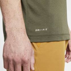 Man training T-Shirt Nike ATHLETE graphic DK gray