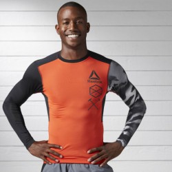 Kompresní tričko ACTVCHL LS GRPHC COMP B46024