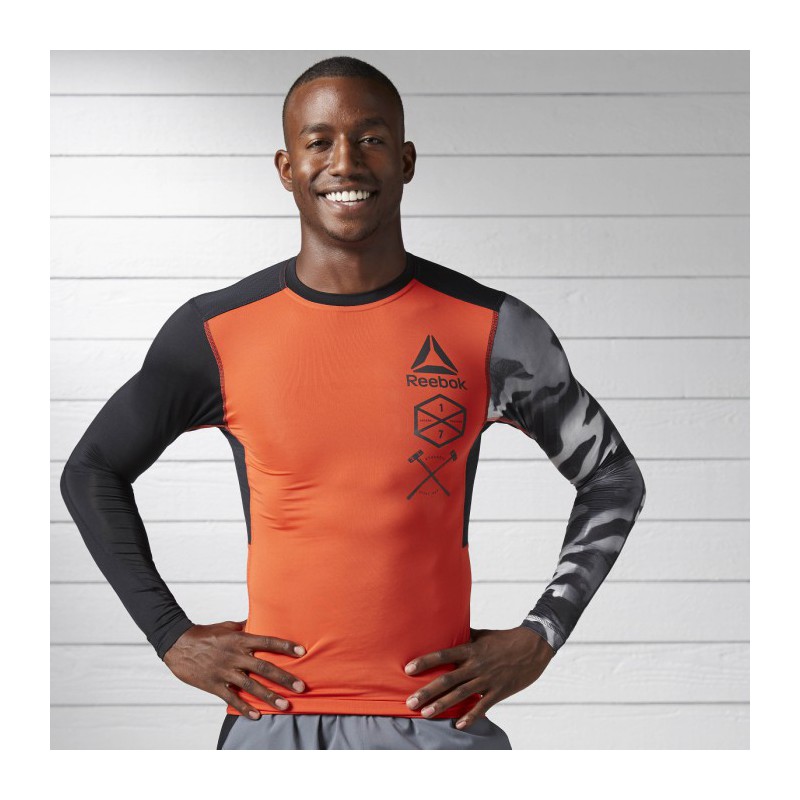 Kompresní tričko ACTVCHL LS GRPHC COMP B46024