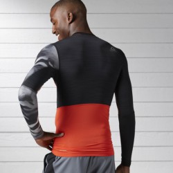 Kompresní tričko ACTVCHL LS GRPHC COMP B46024