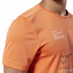 Man T-Shirt WOR POLY GRAPHIC SS TEE - EC0867