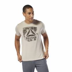 Man T-Shirt GS Stamped Logo Crew - DU4679