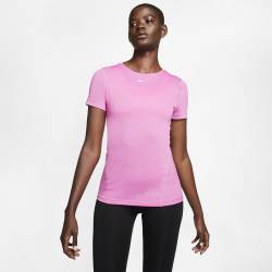 Woman T-Shirt Nike Pro - růžová