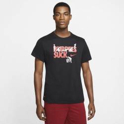 Man T-Shirt Nike BURPEES SUCK - Dri-FIT - black