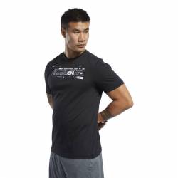 Man T-Shirt TS Cotton Graphic Tee Q1 - FJ4634