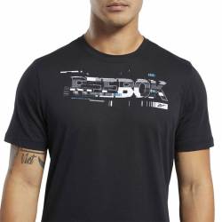 Man T-Shirt TS Cotton Graphic Tee Q1 - FJ4634
