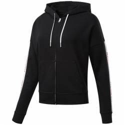 Woman hoodie TE Linear Logo Fullzip - FK6707