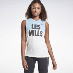 Woman top Les Mills Graphic Tank - FM7165