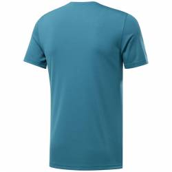 Man T-Shirt Workout POLY GRAPHIC SS TEE - FJ4051