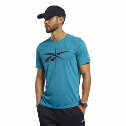 Man T-Shirt Workout POLY GRAPHIC SS TEE - FJ4051