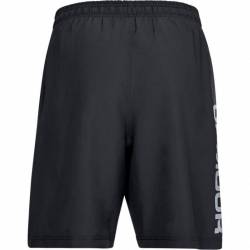 Man Shorts Under Armour Woven Graphic Wordmark gray