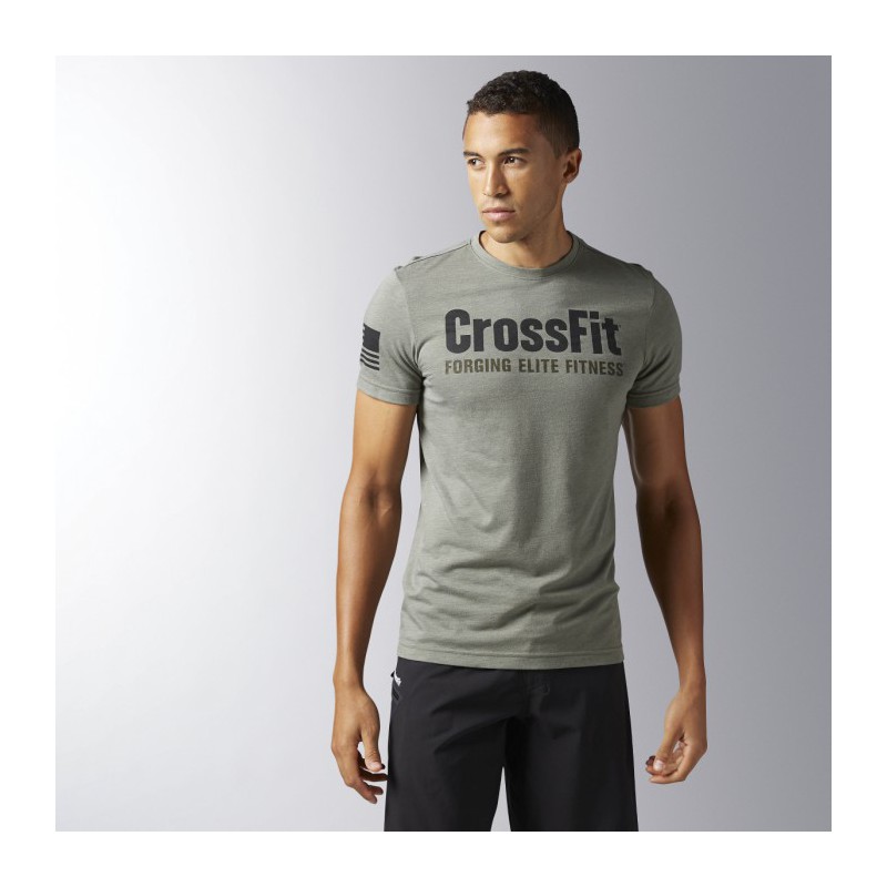 Pánské tričko Crossfit FEF TEE BJ9340