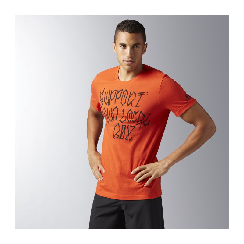 Pánské tričko Crossfit Support Your Local Box BJ