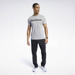 Man T-Shirt GS Reebok Linear Read Tee - FP9162