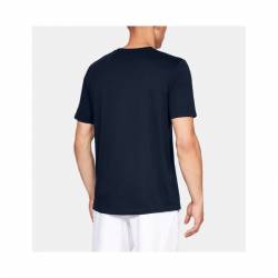Man UA Big Logo Short Sleeve T-Shirt - dark blue