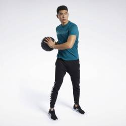 Man T-Shirt GS Reebok Linear Read Tee - FP9155