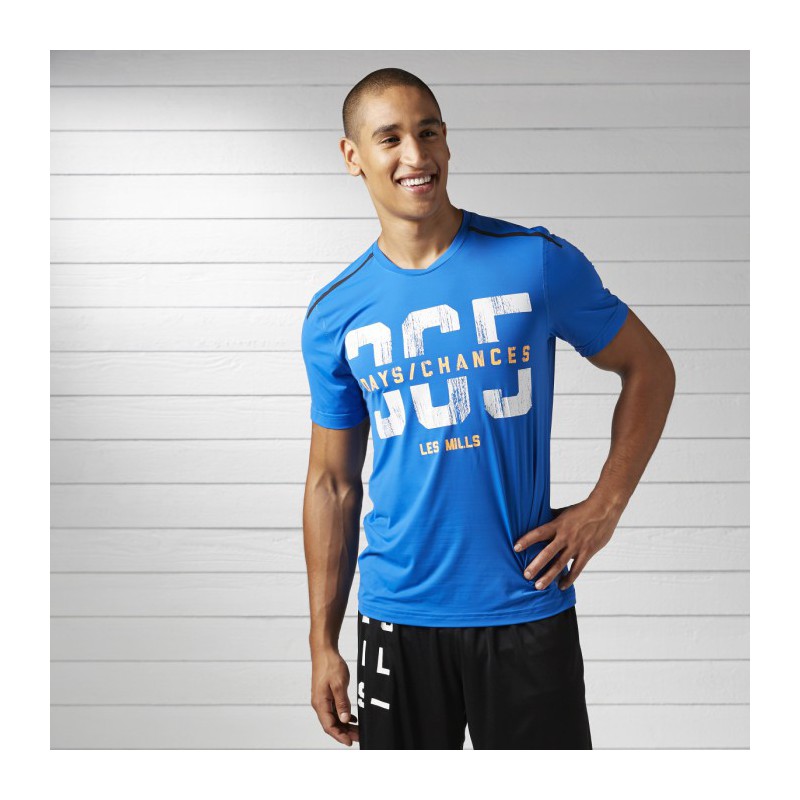 Pánské tričko Les Mills SS CHILL TEE BJ9650