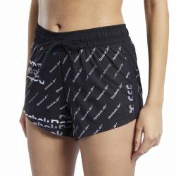 Woman Shorts Workout Printed Woven Short - FJ2778