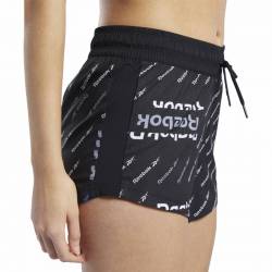 Woman Shorts Workout Printed Woven Short - FJ2778
