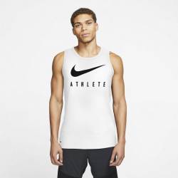 Man Top Swoosh Training Athlete - white