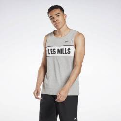 Man Top Les Mills LINEAR TANK - FM7152