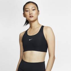Woman Bra Nike Swoosh - black