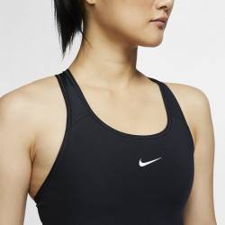Woman Bra Nike Swoosh - black