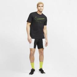 Pánské tričko Nike Dri-FIT - Villains Edition - černé / zelené