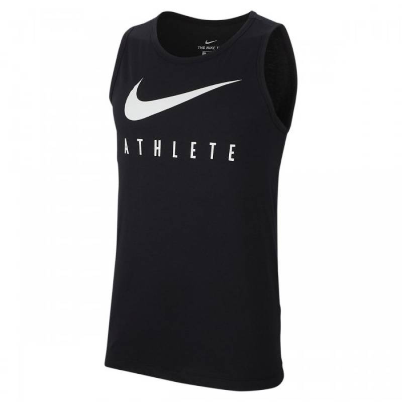 Man Top Swoosh Training Athlete - black