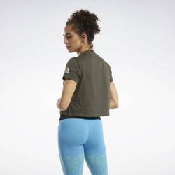 Dámské tričko Reebok CrossFit Fittest On Earth Tee - FS7616