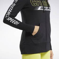 Dámská mikina Reebok CrossFit FEF Graphic Full Zip - FU2552