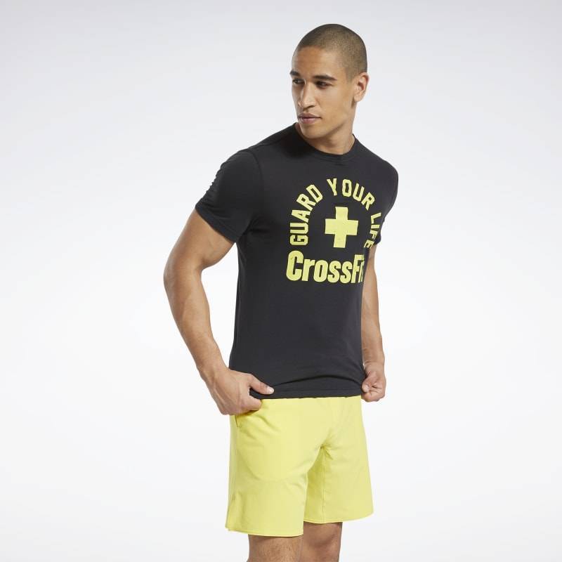 Pánské tričko Reebok CrossFit Guard Your Life Tee - FU1872
