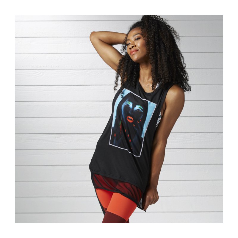 Dámský top D LONG TNK BJ9778