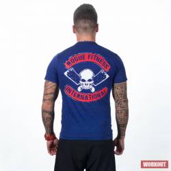 Pánské tričko Rogue International modré